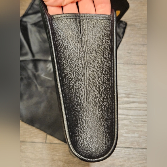 Vintage YSL Black Leather Clutch - Picture 13 of 16